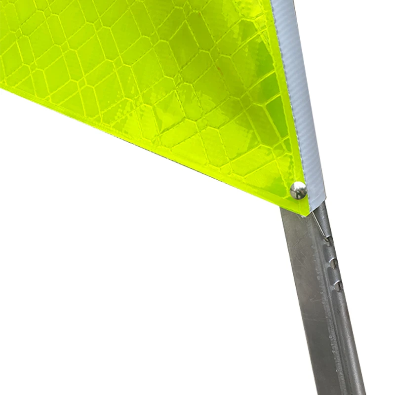Roll Up Reflective Tripod Warning Sign - Road Work Ahead 8 Roll Up Reflective Tripod Warning Sign - Road Work Ahead 8