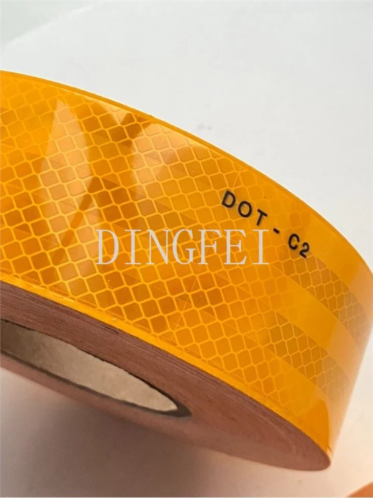 50mm Yellow Reflective Tape