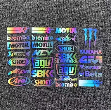 מדבקה רפלקטיבית לקסדת אופניים