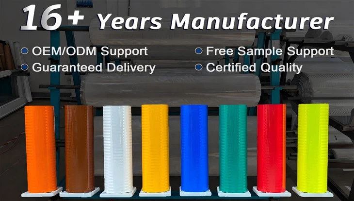 יריעות רעיוני DINGFEI לבטיחות בדרכים